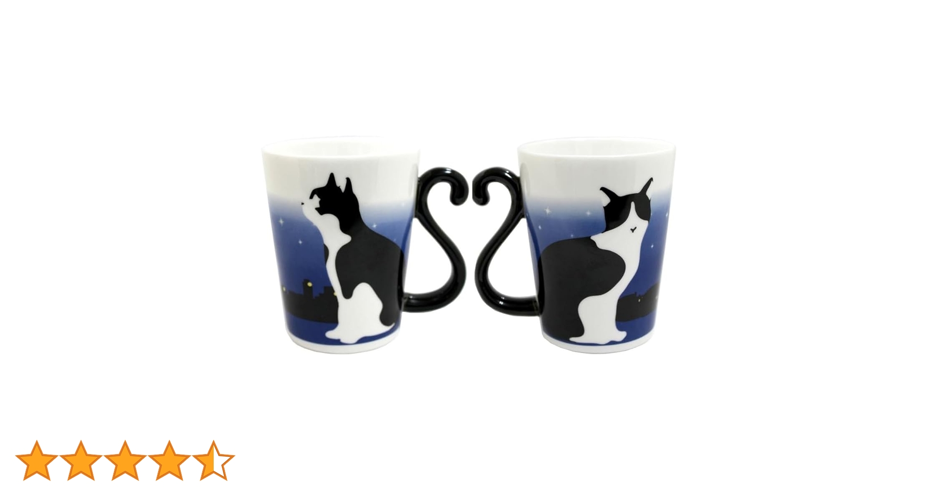 Amazon.co.jp: アルタ Artha マグカップ ツインマグ 黒猫 色変わり